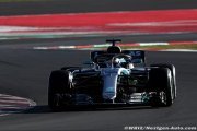 Barcelone, EL1 : Bottas en tête, Mercedes en force