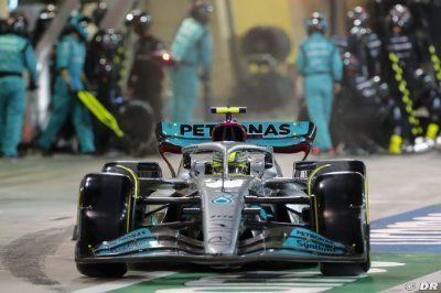 Wolff&nbsp;: La Mercedes W13 souffre toujours de surpoids