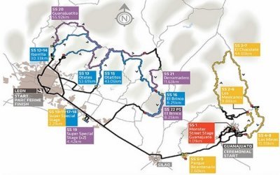 Présentation du rallye du Mexique 2014
