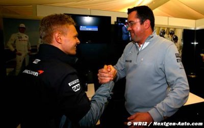 Boullier&nbsp;: Magnussen gagnera quand il sera prêt
