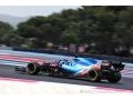 Alonso seul pilote Alpine F1 en Q3 au GP de France