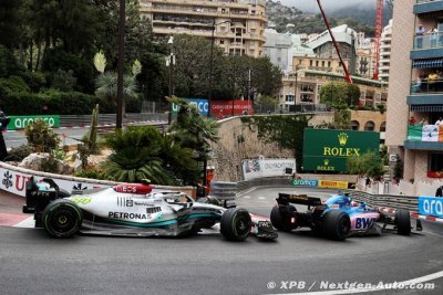 Russell encore dans le top 5, Hamilton a passé le GP à klaxonner