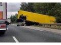Un accident pour un camion Renault F1 qui se rendait en Hongrie