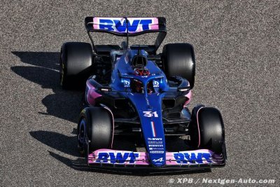 Alpine F1 introduira une évolution ’visible’ dès le GP de Bahreïn