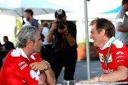 Arrivabene réagit aux rumeurs sur Vettel et Allison