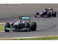 Michael Schumacher morose après le GP de Turquie