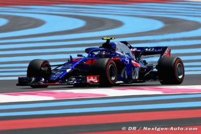 Gasly partira 14e, Hartley en fond de grille
