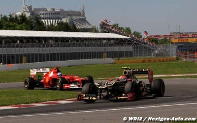 Boullier veut voir du noir et or sur le podium de Montréal