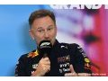 Horner se félicite d'une saison 2022 'incroyable' pour la F1