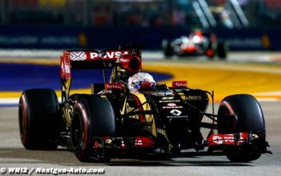 Grosjean slams Renault in Singapore qualifying