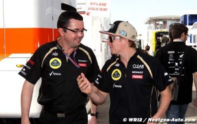 Eric Boullier n’a jamais douté de Raikkonen
