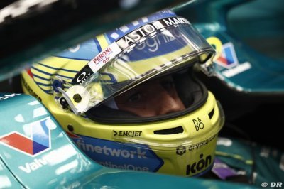 Alonso s’interroge encore sur le recul d’Aston Martin F1