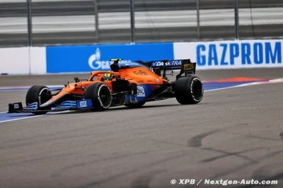 Norris reproche à McLaren de ne pas avoir annoncé clairement la pluie