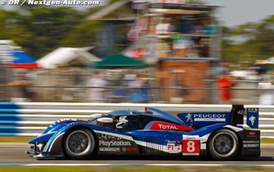 Le Mans Test Day: Eight hours of intense work for Peugeot