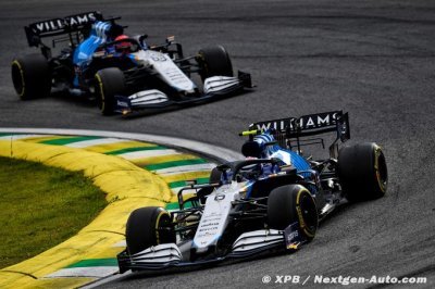 Latifi et Russell ont conservé les mêmes positions après le Sprint