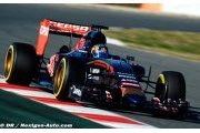 Carlos Sainz envoie sa Toro Rosso dans le rail