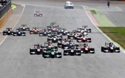 Silverstone, Course 1&nbsp;: Sirotkin remporte sa première victoire en GP2