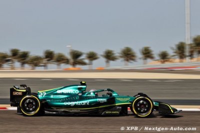 Le marsouinage coûte près de 7 dixièmes à Aston Martin F1 
