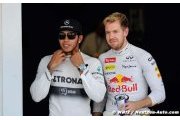 Hamilton et Rosberg : les Red Bull sont trop rapides