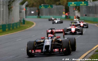 Lotus&nbsp;: Débuts difficiles pour Gastaldi