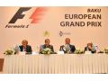 Bernie Ecclestone unveils Azerbaijan Grand Prix track layout