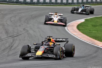 Verstappen admet de la ’chance’ pour sa 2e place, un ’bon résultat’ à domicile