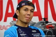 Albon : Williams F1 sera 'plus à l'aise' à Suzuka qu'à Singapour