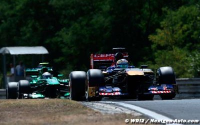 Toro Rosso s’attendait à moins souffrir en course