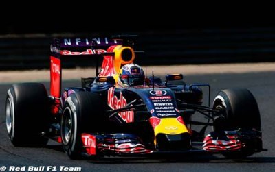 Red Bull plus compétitive que prévu à Spa