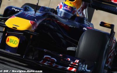 Webber sets the early pace in sunny Spain