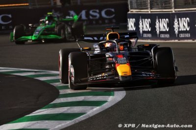 Arabie saoudite, EL3&nbsp;: Verstappen en tête, Bearman dixième