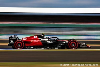 Zhou est optimiste pour Alfa Romeo F1 à Silverstone