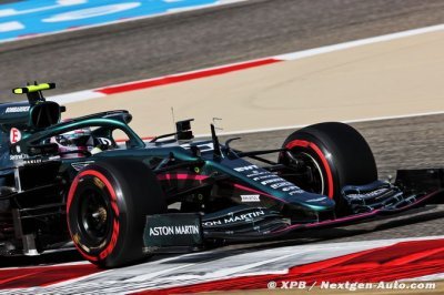 Chez Aston Martin, Vettel a enfin pu enchainer les tours