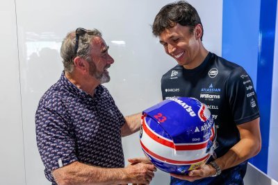 Albon rend hommage à Mansell alors qu’il bat un de ses records à Barcelone