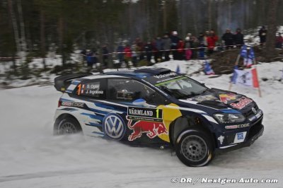Ogier vainqueur tout en maîtrise en Suède