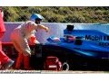 L'accident d'Alonso met un terme à la semaine de McLaren
