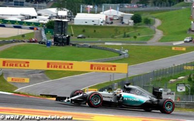 Hamilton s’est fait une petite chaleur...