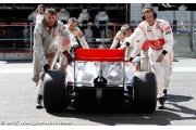 McLaren strong at Monza with big rear wing