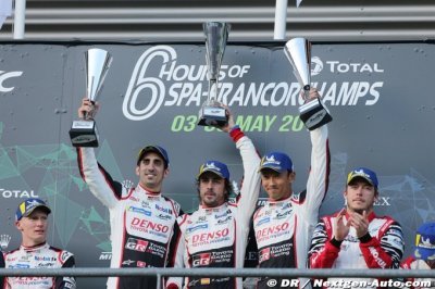 Alonso&nbsp;: J’ai dit à Kazuki et Seb que je voulais passer la nuit sur le podium