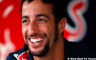 Ricciardo enthousiaste avant d’aller à Mexico