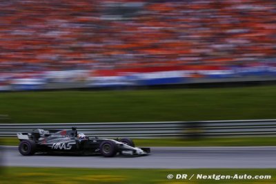 Haas&nbsp;: Grosjean est aux anges, Magnussen de nouveau malchanceux