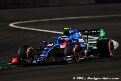 Ocon impressionne en qualification dans les rues de Djeddah