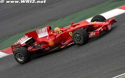 Rossi conclut ses essais à Barcelone