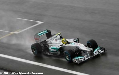 Nico Rosberg set to drop five grid positions for a gearbox change