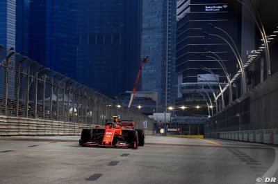 Leclerc admet une réaction exagérée à la radio à Singapour