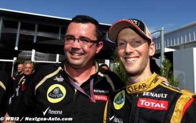 Boullier voit en Grosjean un futur champion du monde