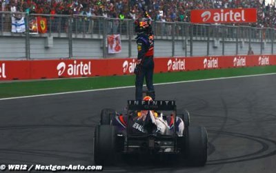 La saison 2013 de Sebastian Vettel en chiffres