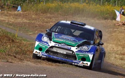 Ford finds good legs in German vineyards to lie second and third