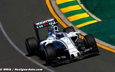 Claire Williams&nbsp;: agréable d’être en position de force à Melbourne