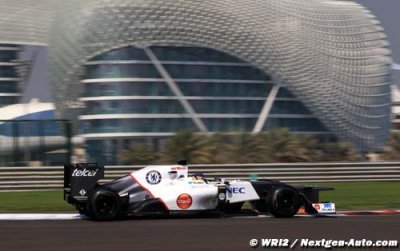 Gutierrez boucle les essais de Sauber à Abu Dhabi